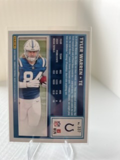 2025 Donruss Rated Rookie Tyler Warren