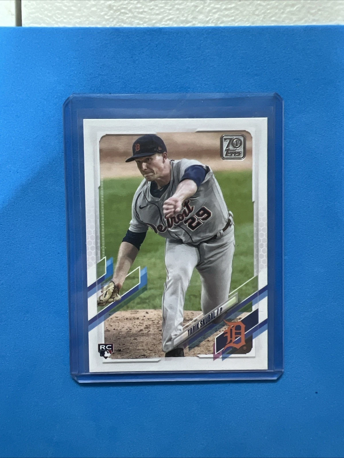 2021 Topps - Tarik Skubal #92 Vertical, Pitching (RC)