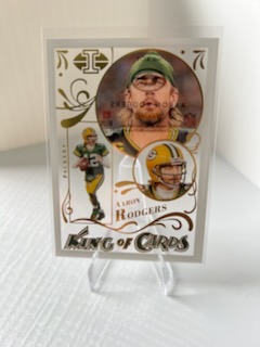 2020 Illusions Aaron Rodgers King of Cards