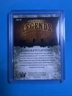2020 Sportkings Ron Francis Legends Game Worn Memorabilia Relic Card Penguins