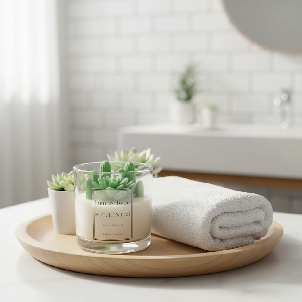 Vela Suculenta - Cascas e Folhas 