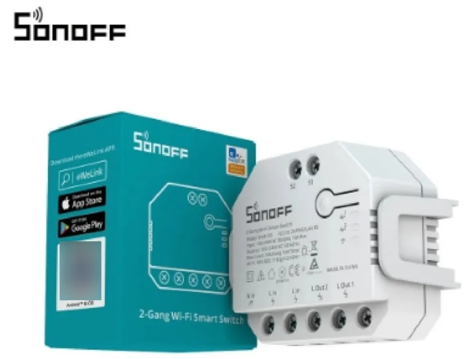 Sonoff Mini Dual R3 Módulo Relé Interruptor Wifi 2