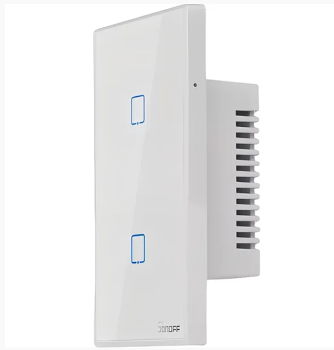 Interruptor Inteligente Touch Sonoff T2U-TX-  Botões Wifi - Branco