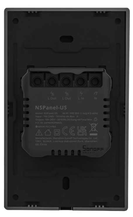Interruptor Touch Inteligente Sonoff Nspanel Eu