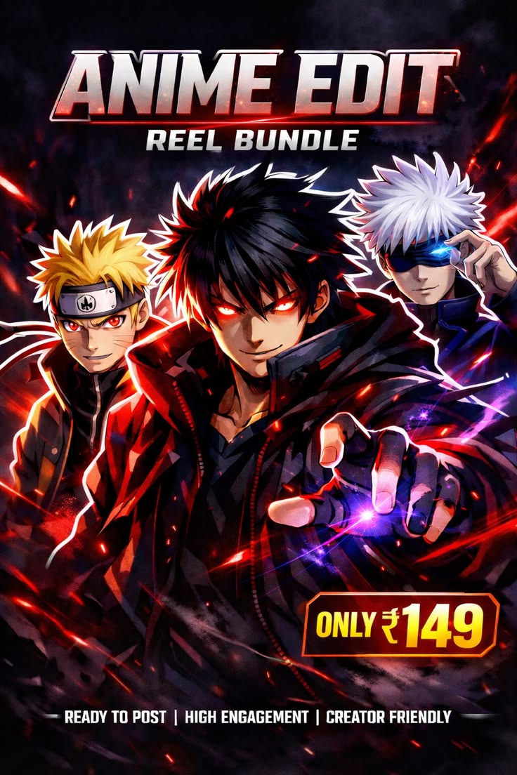 Anime Edit Reel Bundle
