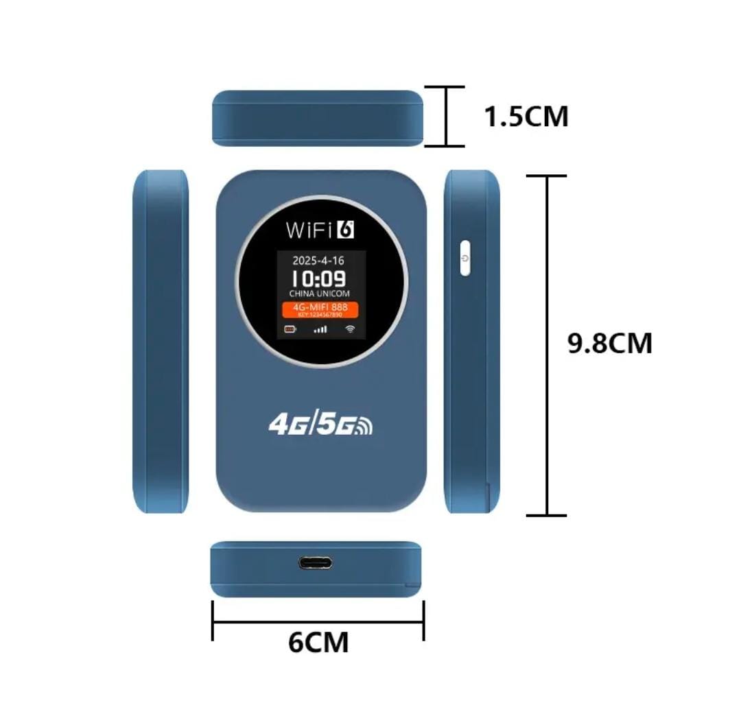 Router Móvil 4G/5G WiFi 6
