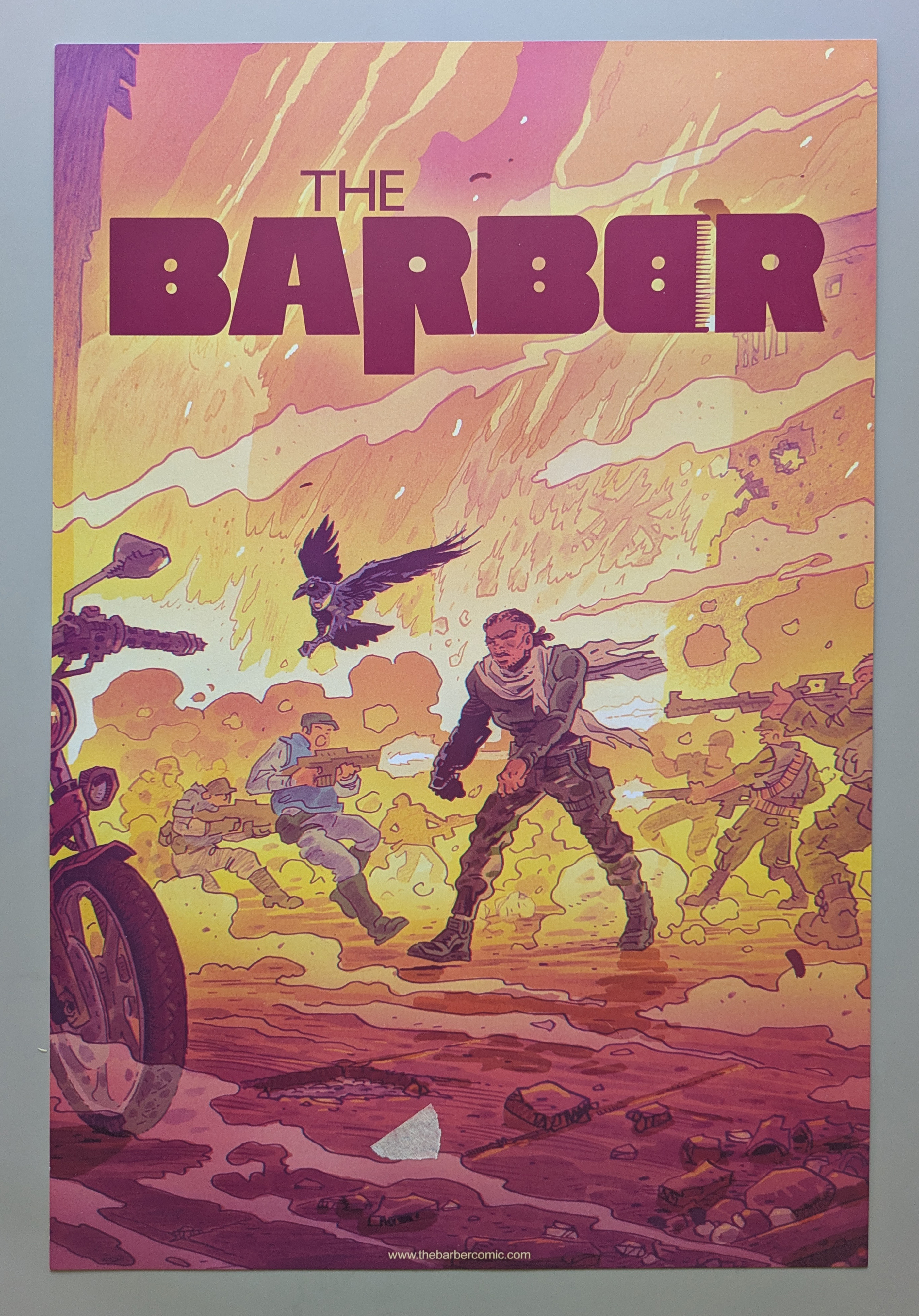 11X14 The Barber Issue Limited Edition  Poster -Shipping Included!