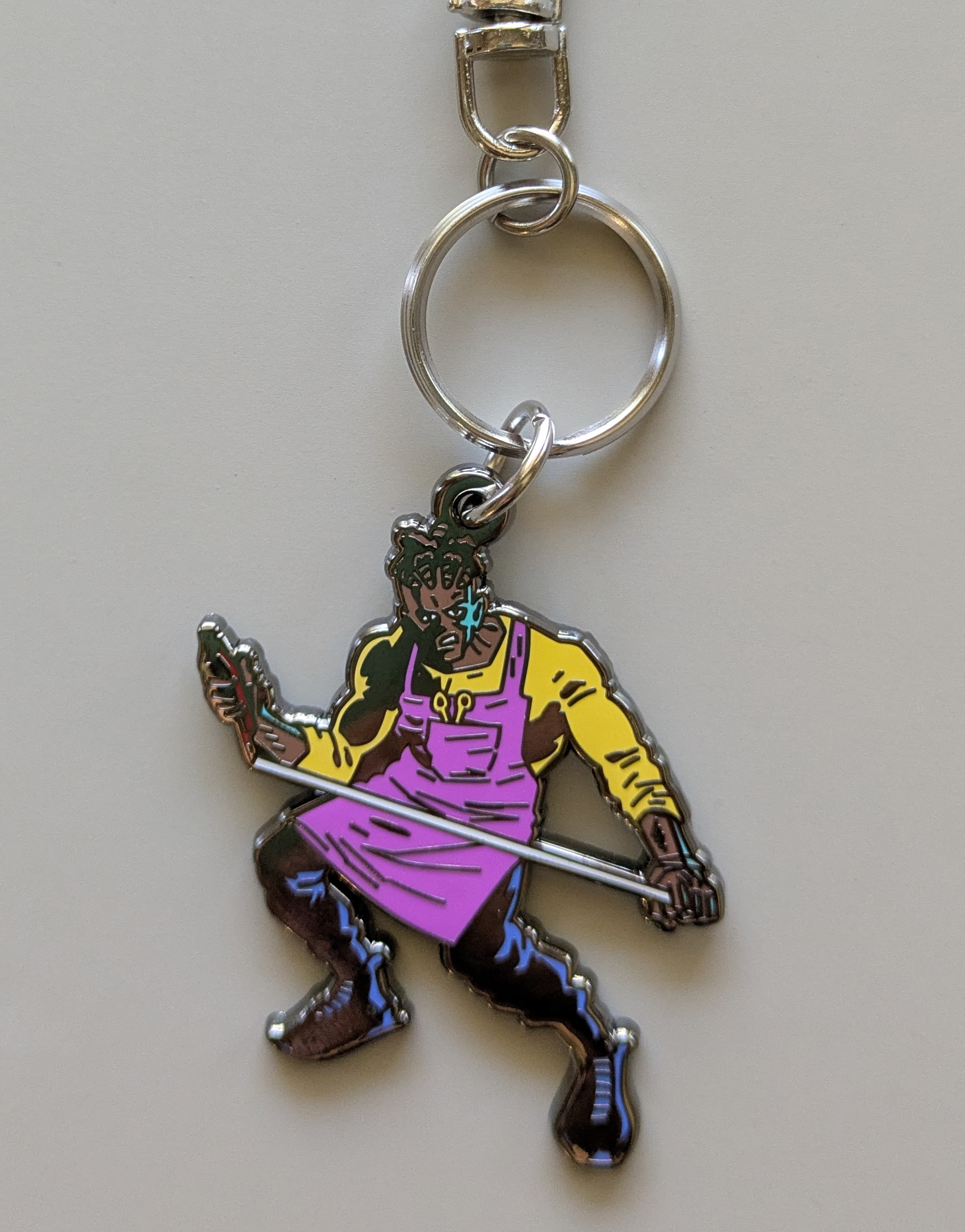 The Barber Keychain -Shipping Included!