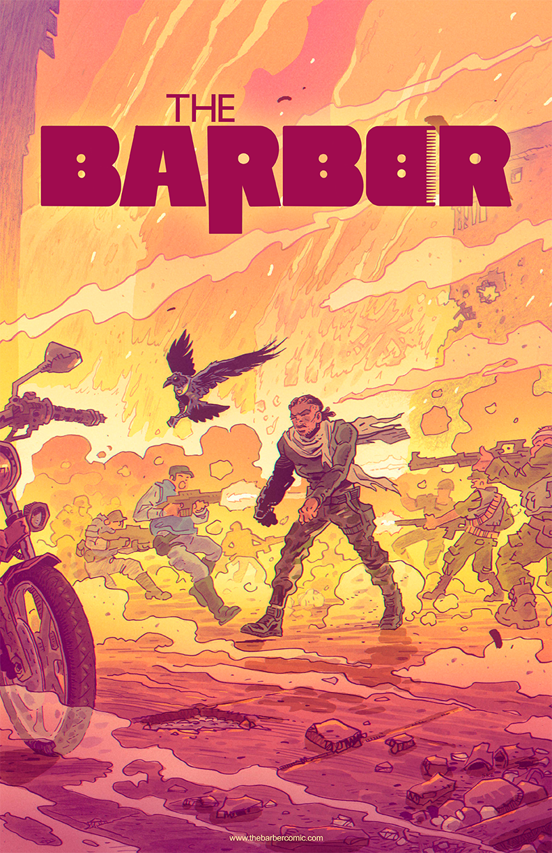11X14 The Barber Issue Limited Edition  Poster -Shipping Included!