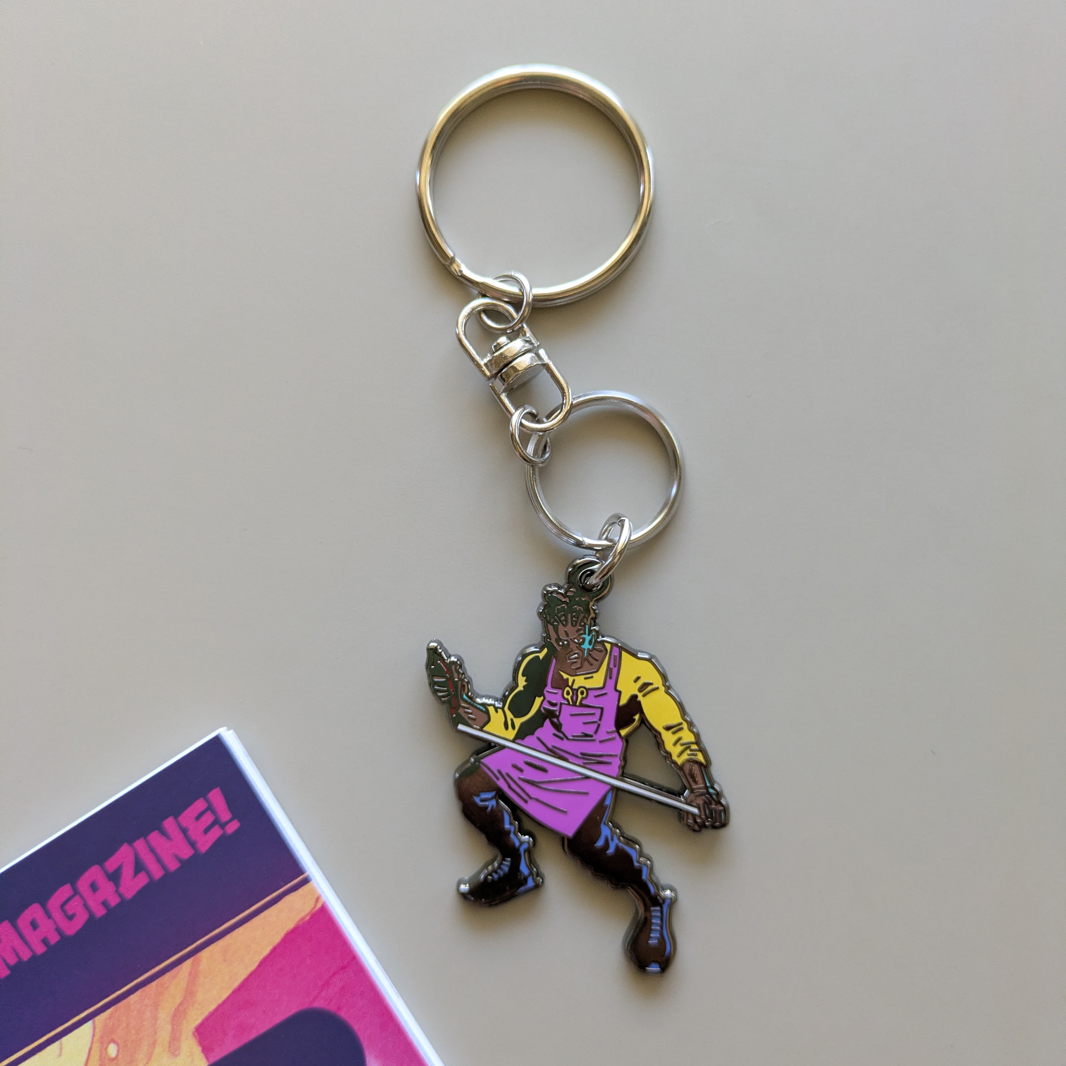 The Barber Keychain -Shipping Included!