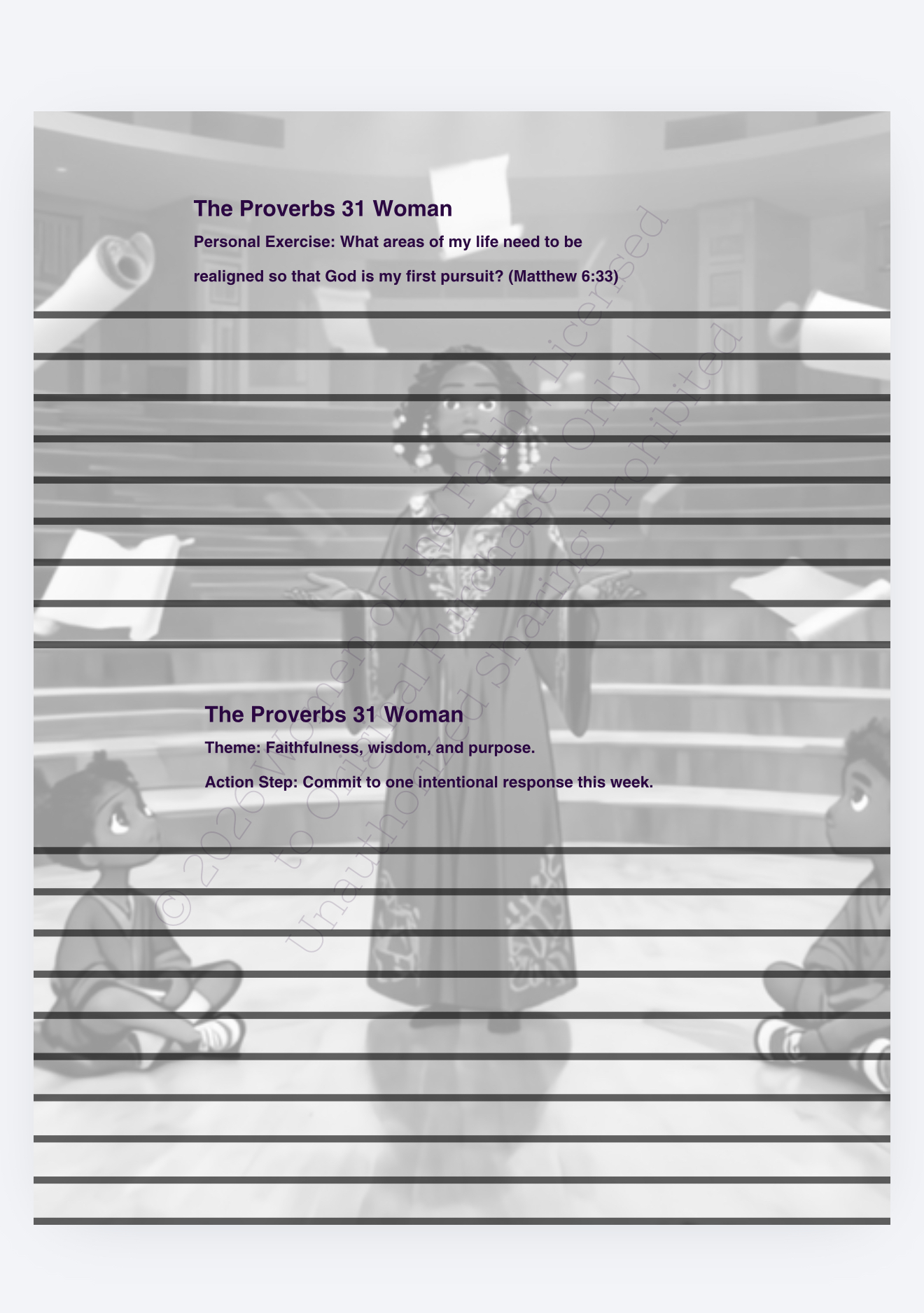 Women of Faith: Transformation Workbook