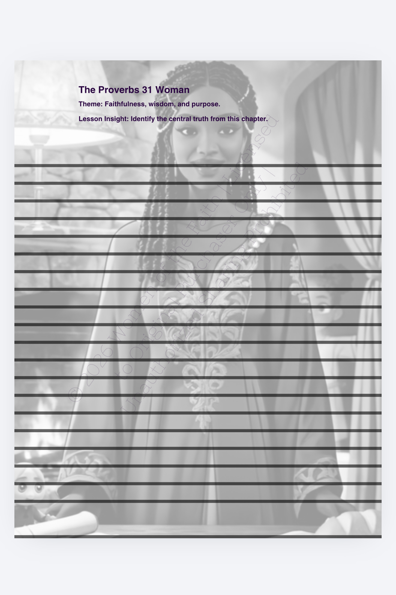 Women of Faith: Transformation Workbook