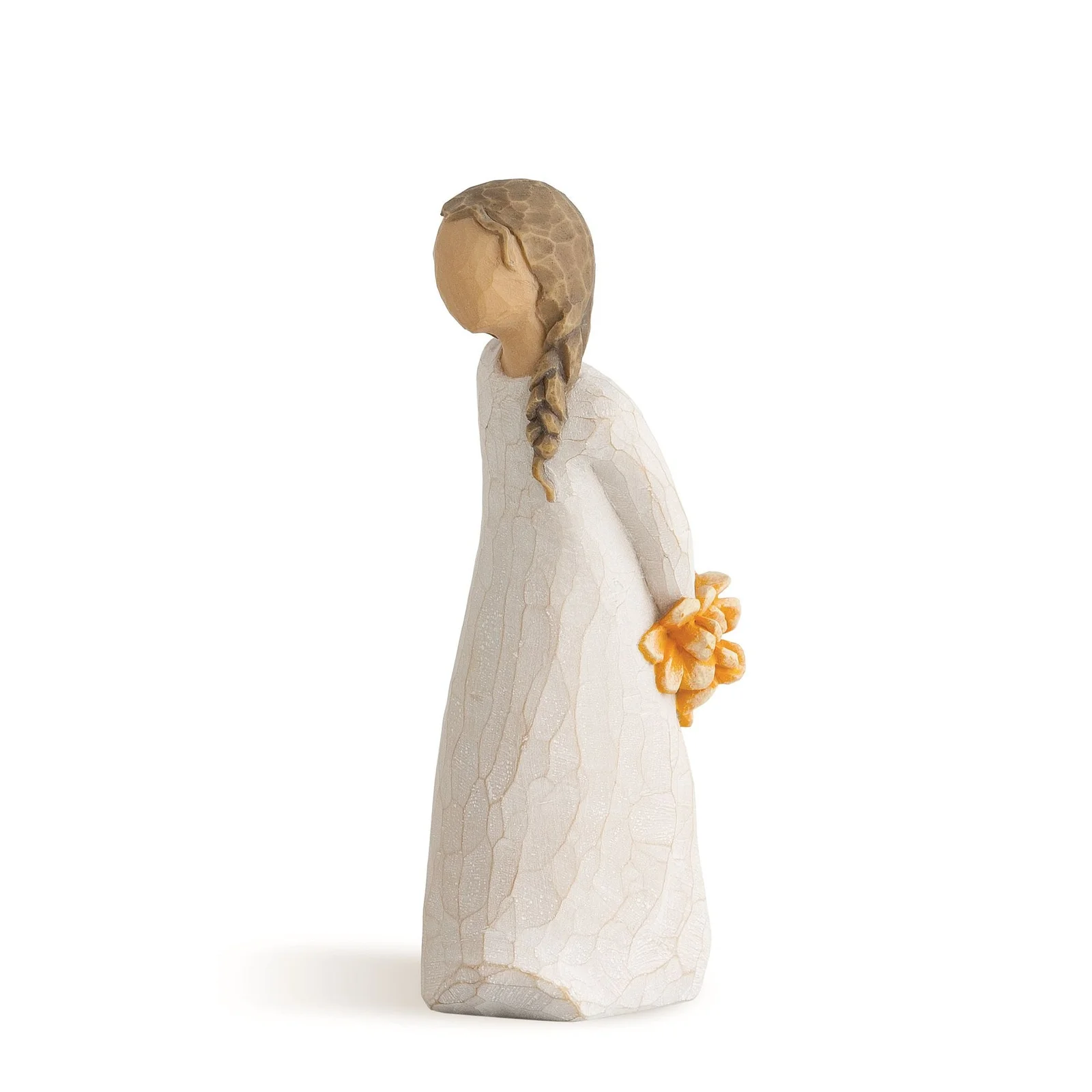 Willow Tree Figurine Girl with Flowers