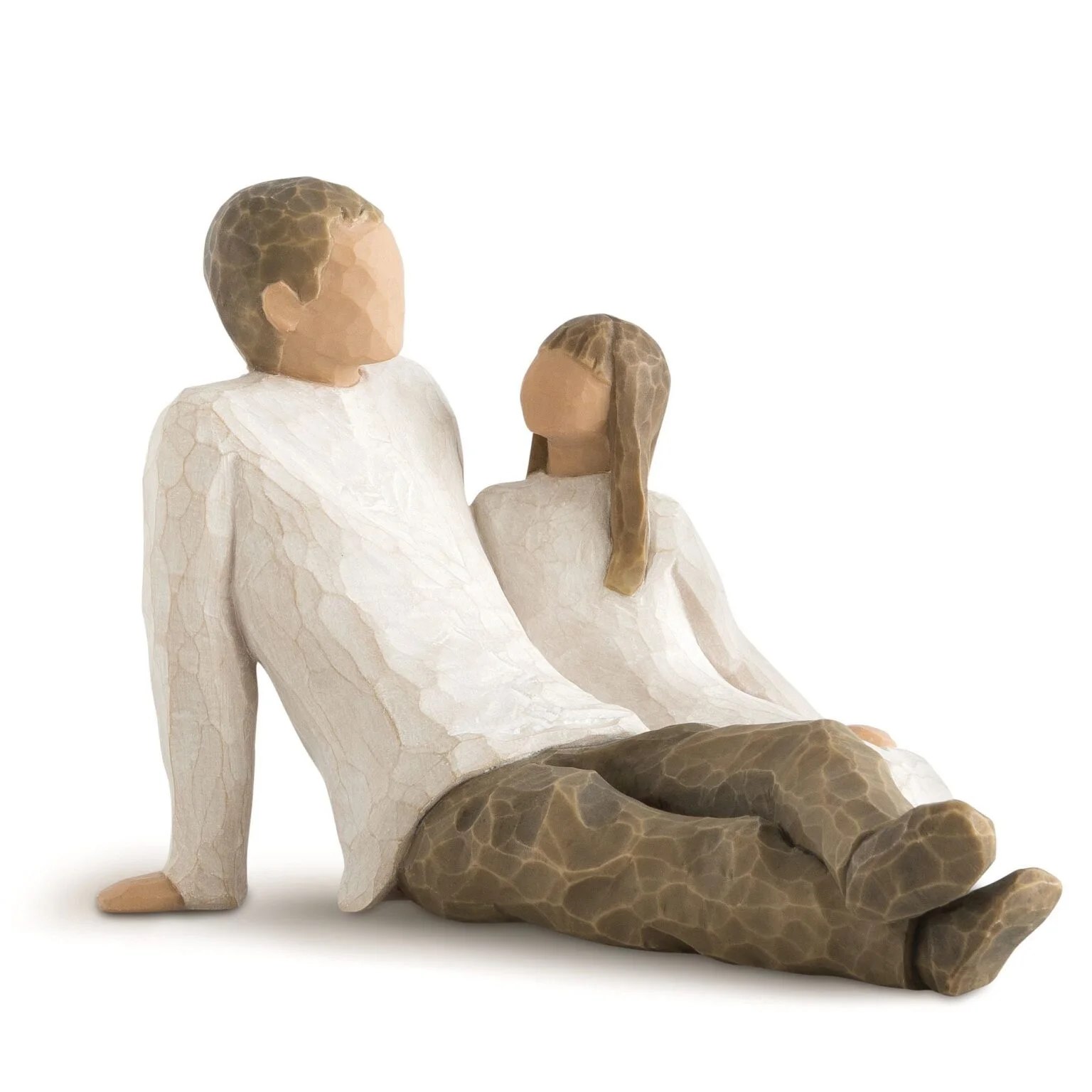 Father and Daughter Figurine