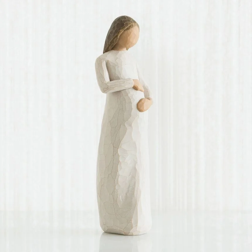 Pregnant Woman Figurine