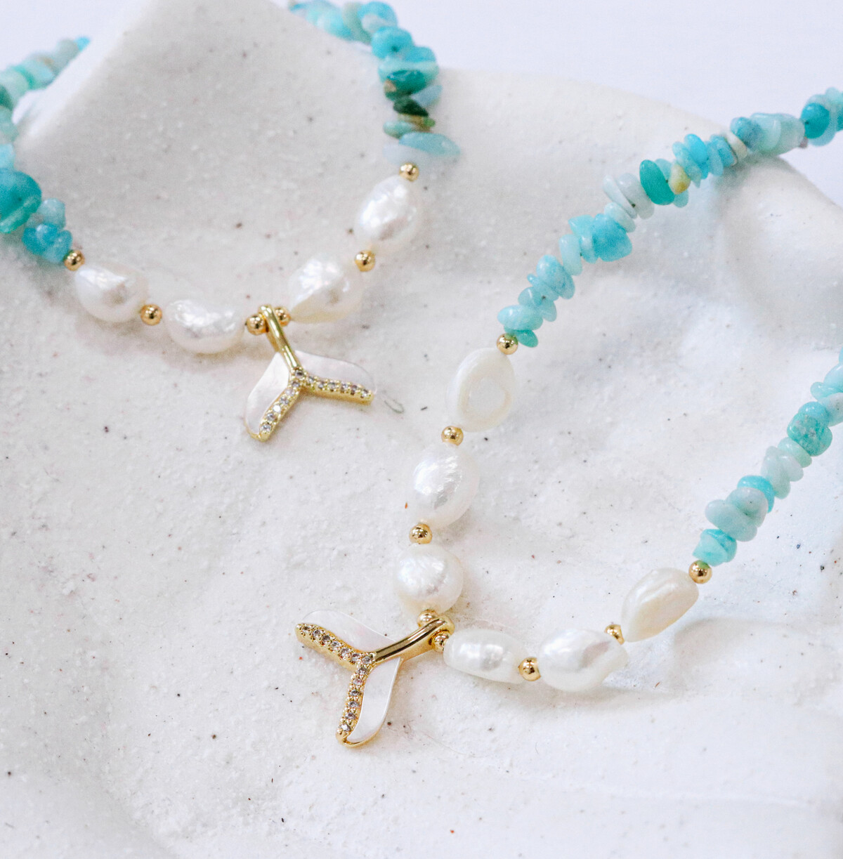 Bracelet Whale Tail Azure