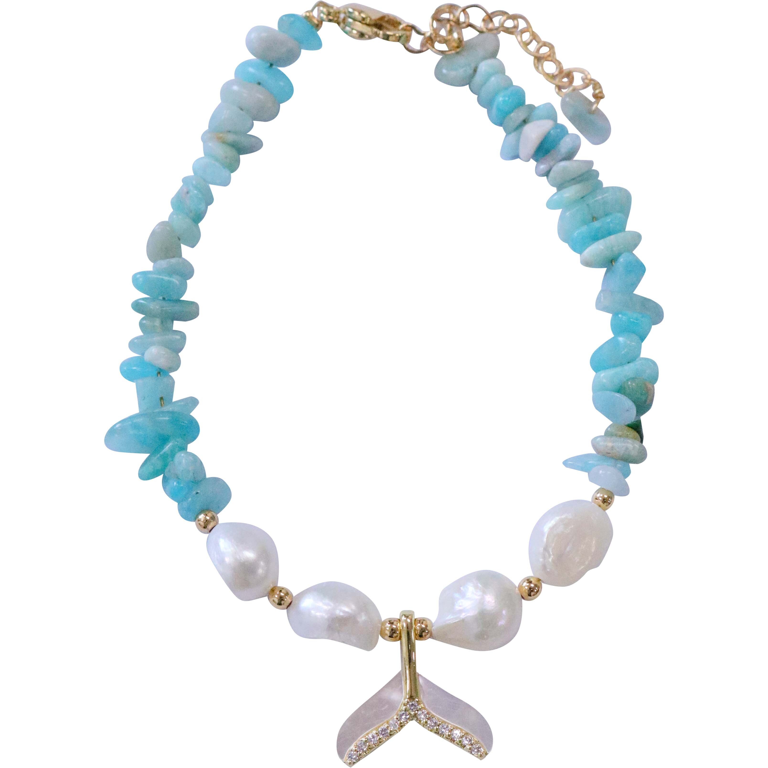 Bracelet Whale Tail Azure