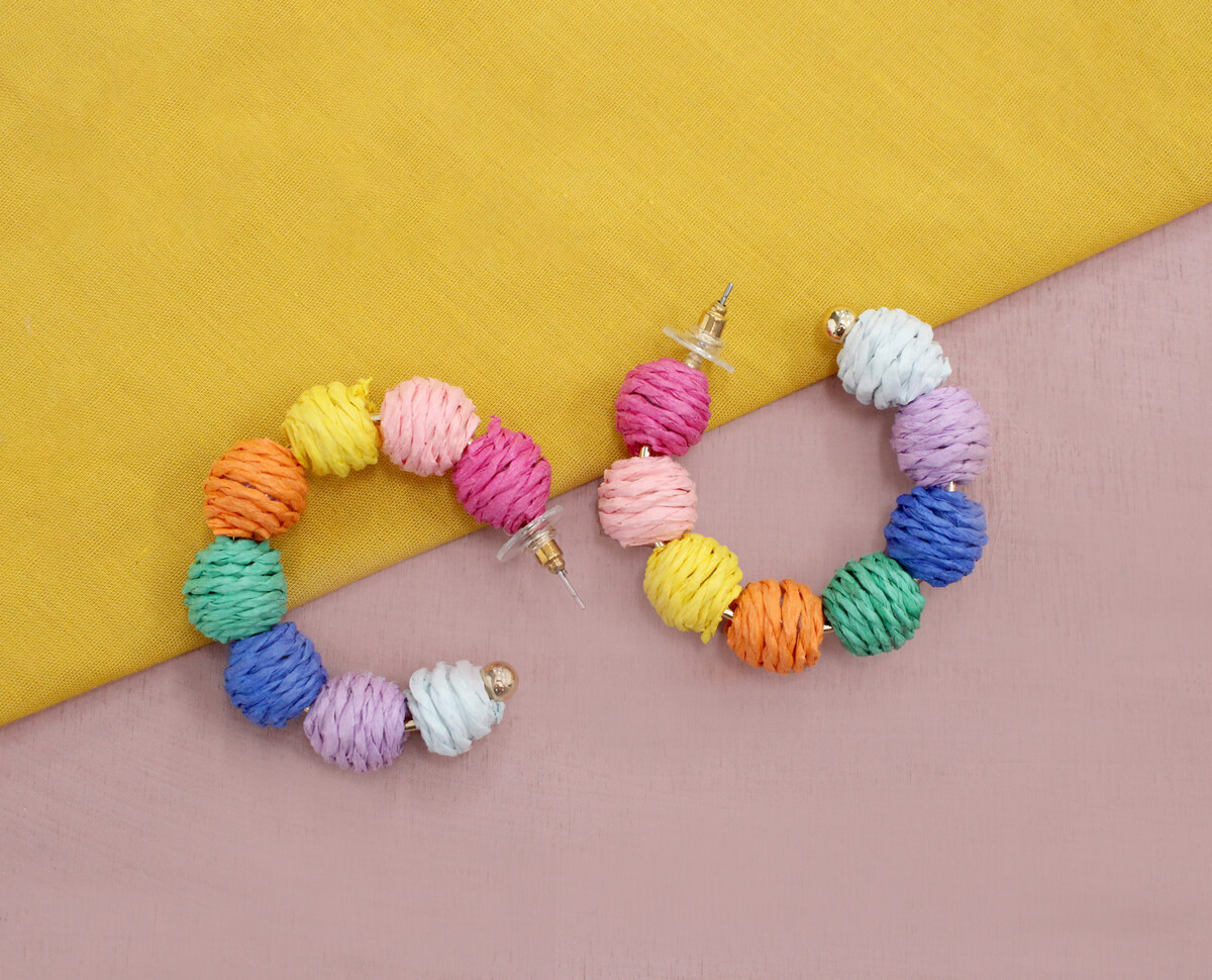 Earrings Summer Hoops