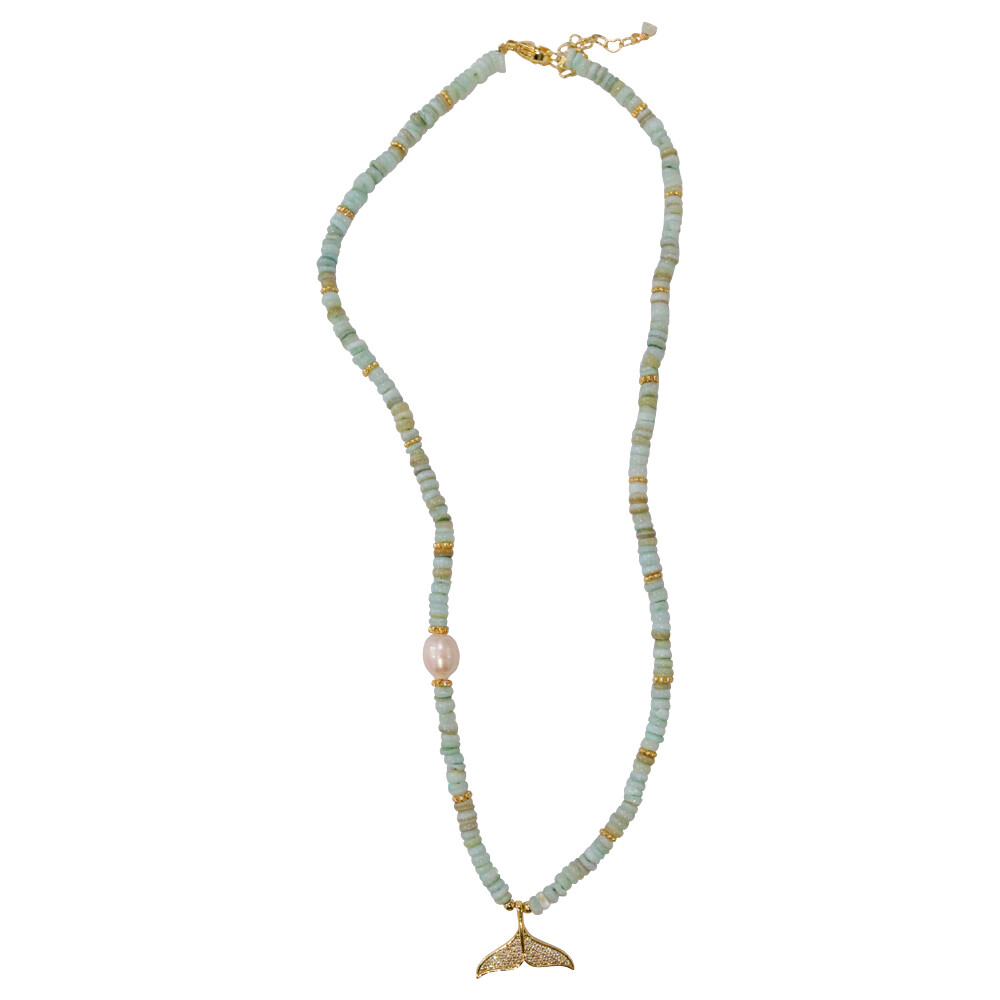 Necklace Whale Tail Ocea