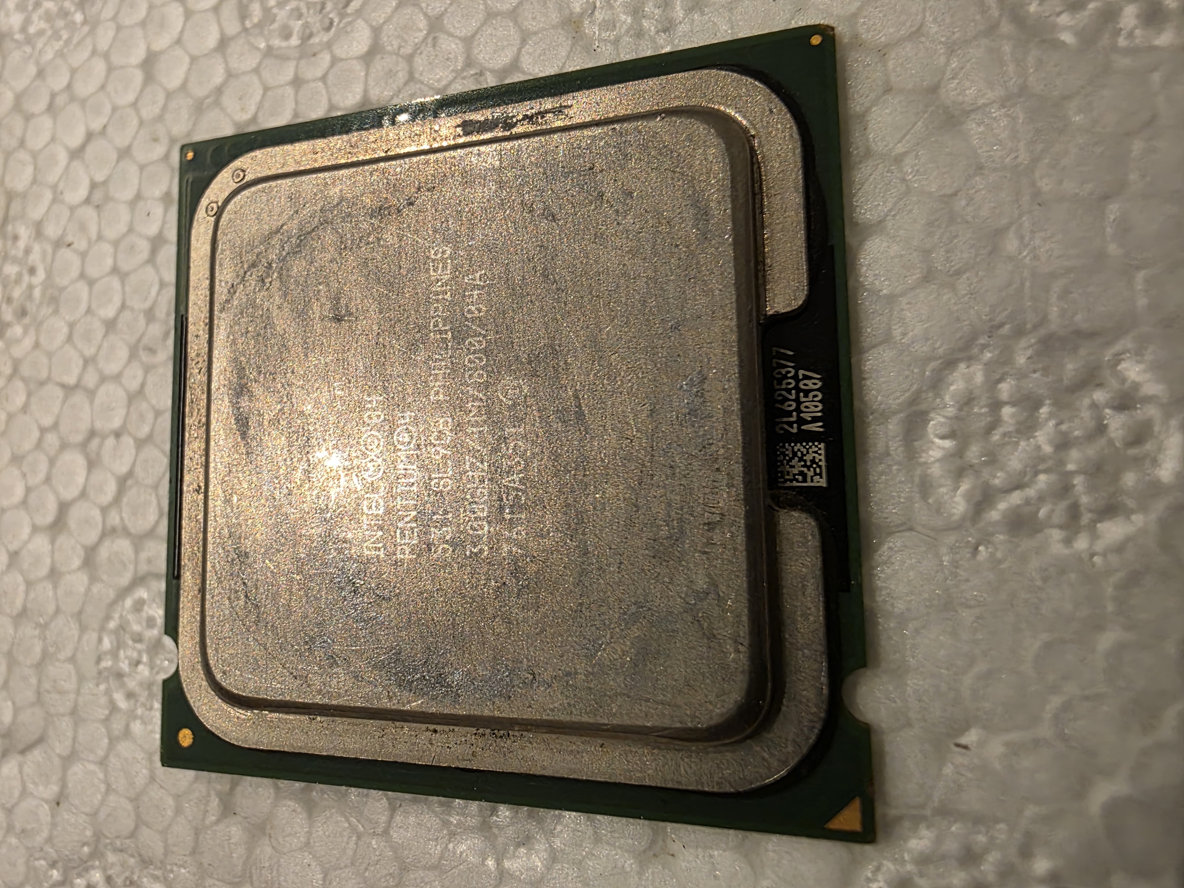Intel Pentium 4  Processor Used