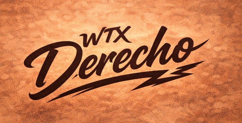 WTX Derecho Bumper Sticker
