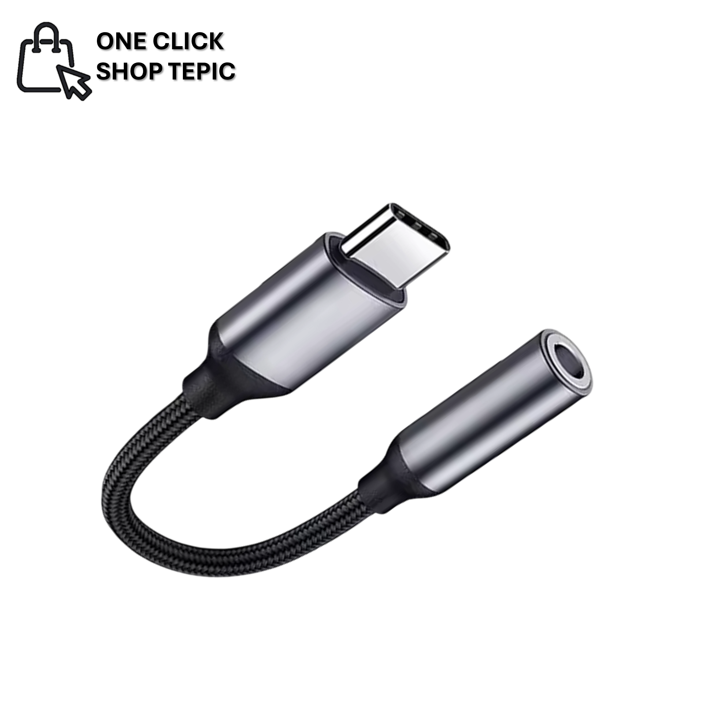 Adaptador USB C a Jack 3.5mm