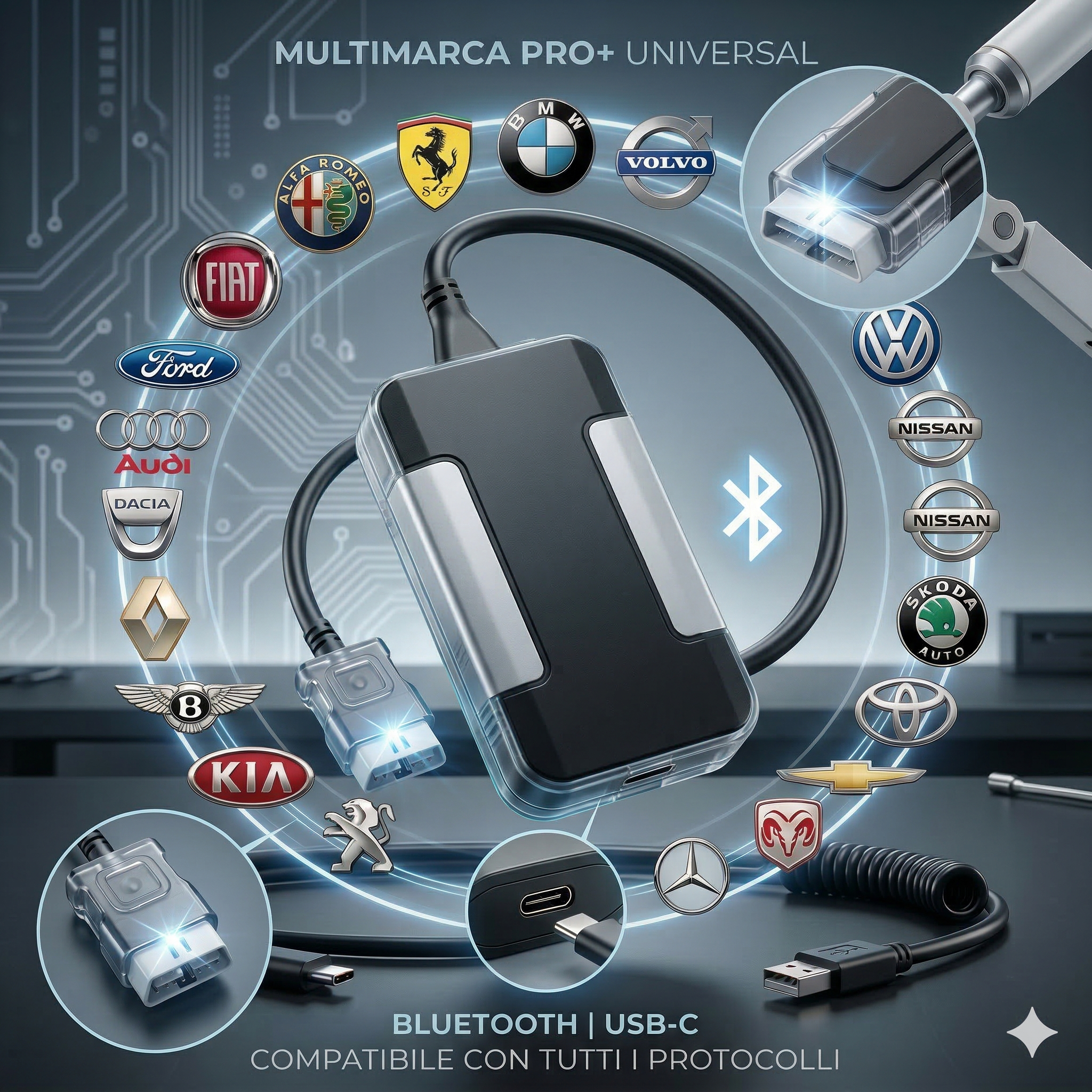 Scanner Diagnostico Auto Universale 2023