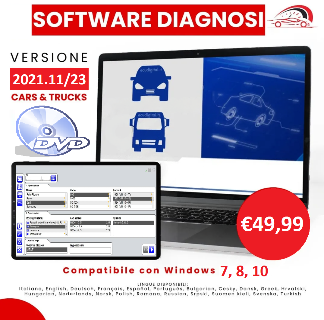 Autodiagnosi Auto Versione 2021.11/23