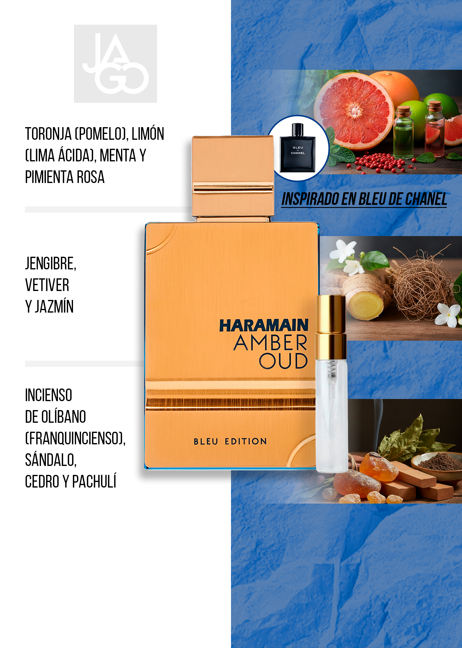 AMBER OUD BLEU EDITION