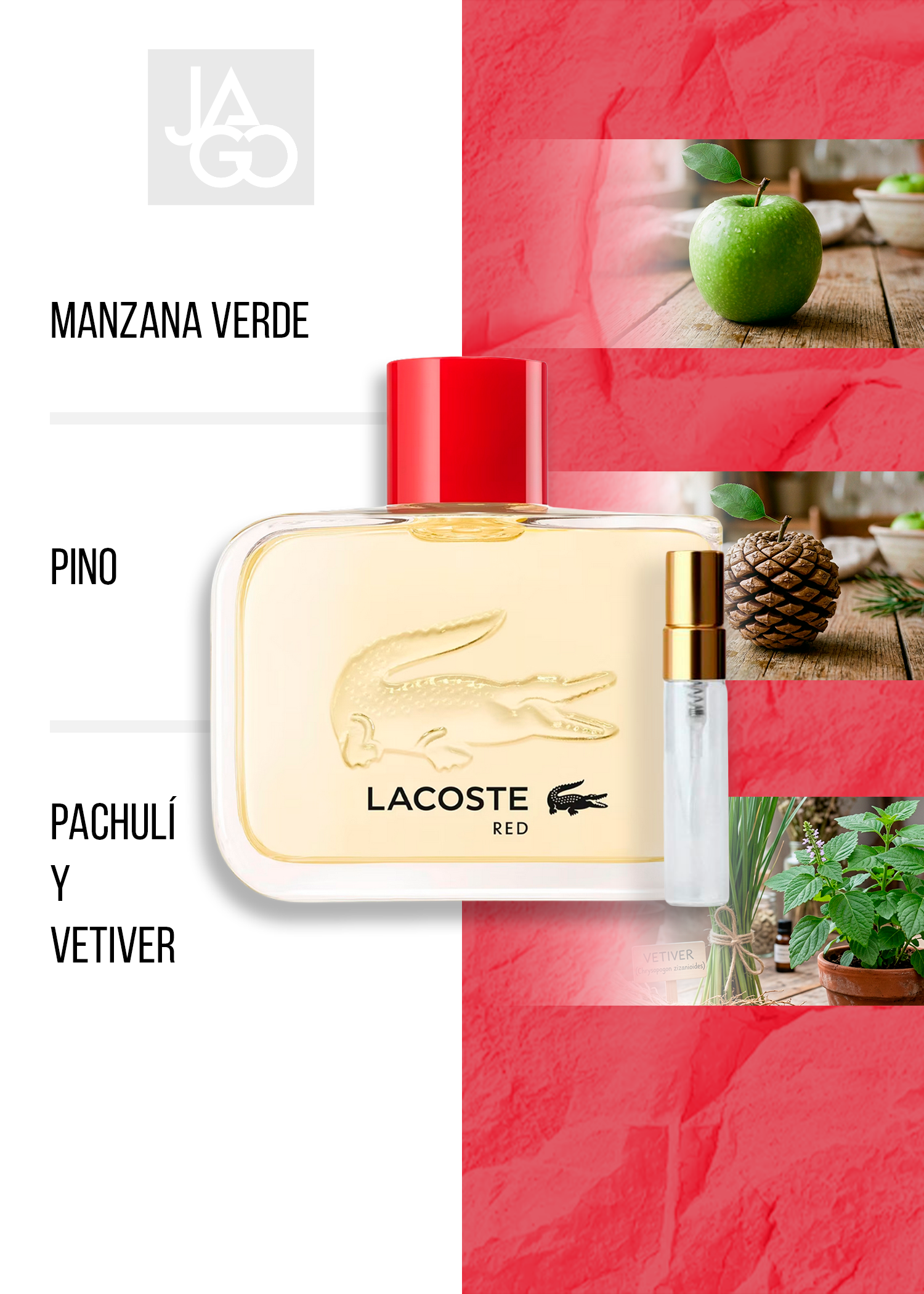 LACOSTE RED