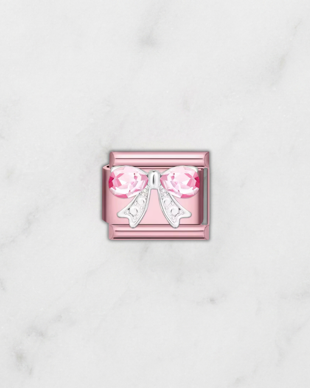 Charm Ruban Rose