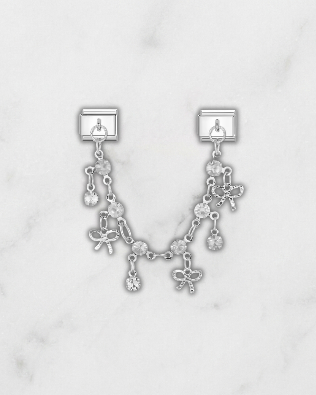 Charm Chaîne Ruban & Strass