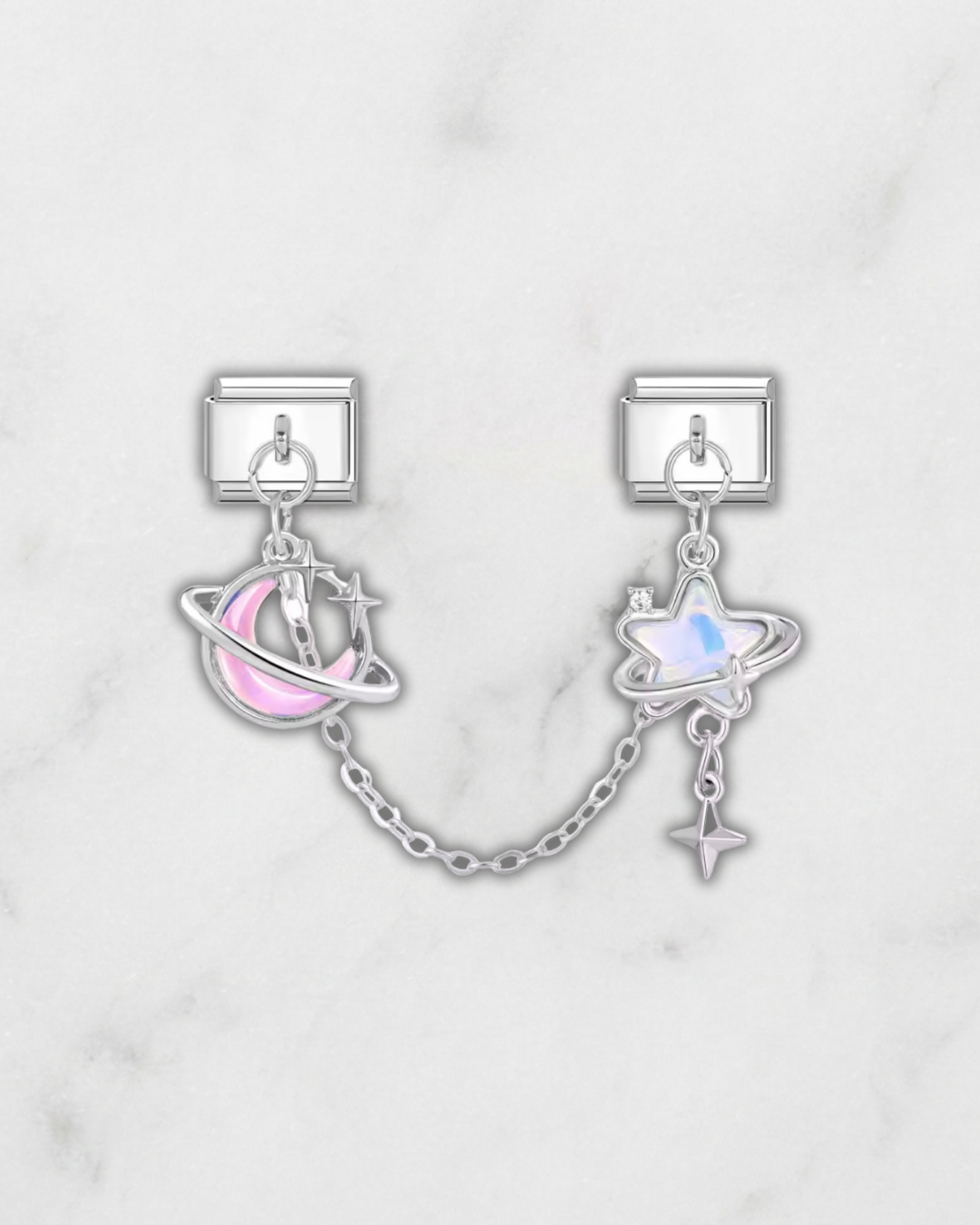 Charm Chaîne Galaxie Duo