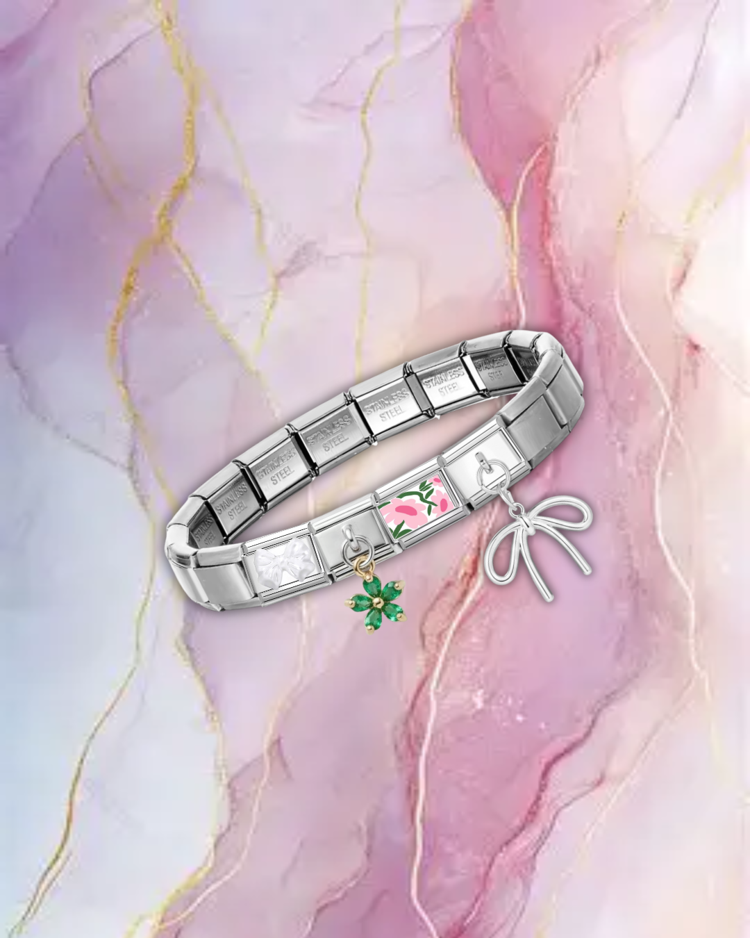 Bracelet Botanical Flower