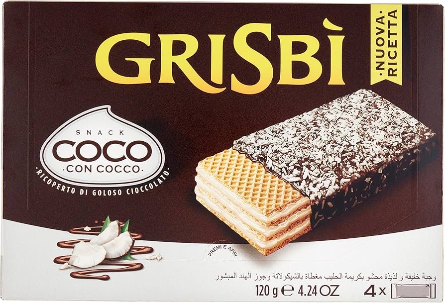 Grisbì Snack Coco con Cocco