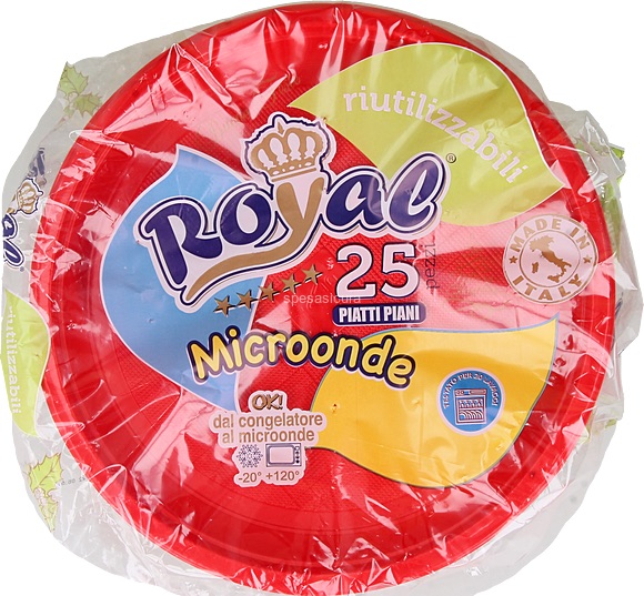 Piatti Piani Royal Microonde