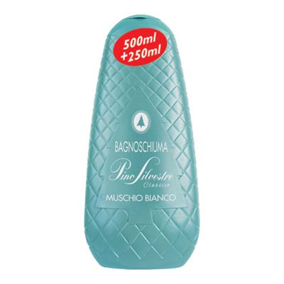 Bagnoschiuma Pino Silvestre Muschio Bianco