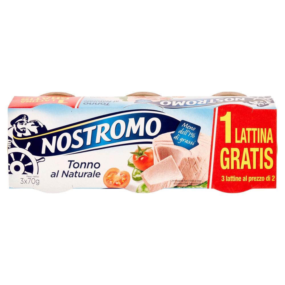 Tonno al Naturale Nostromo 3x70g
