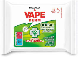 Salviette Antipuntura Vape Derm Herbal