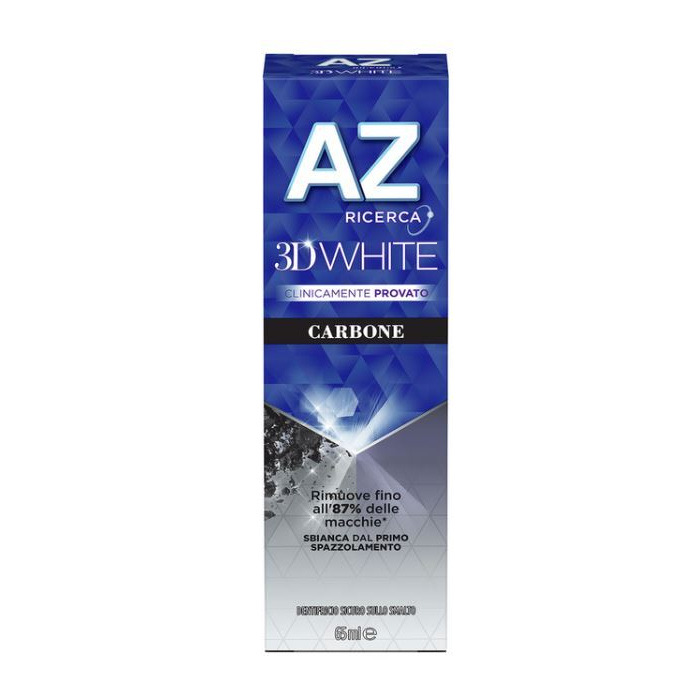 Dentifricio AZ 3D White Carbone