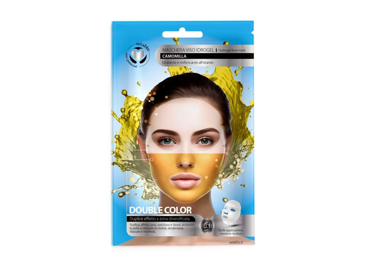 Maschera Viso Idrogel Camomilla
