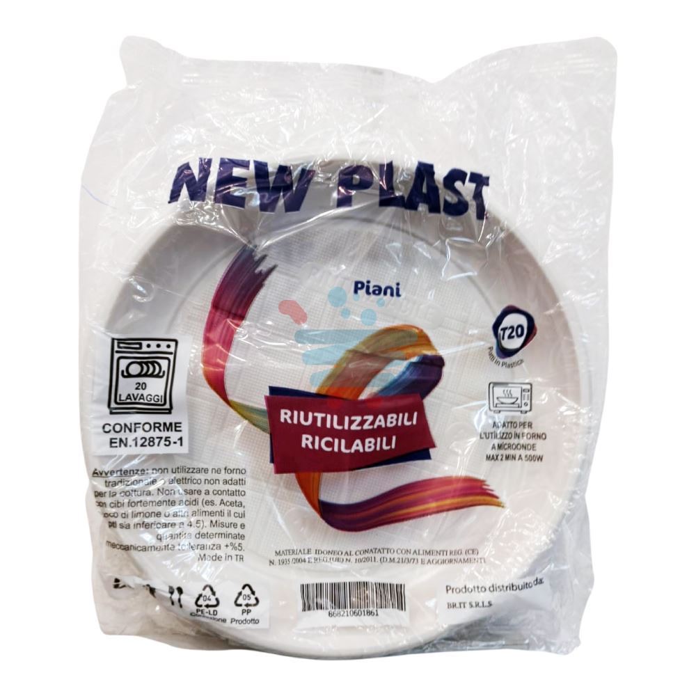 Piatti Riutilizzabili NEW PLAST