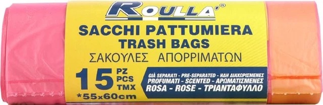 Sacchi Pattumiera Profumati 55x60 cm