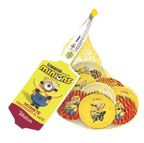 Monete Minions al Cioccolato al Latte