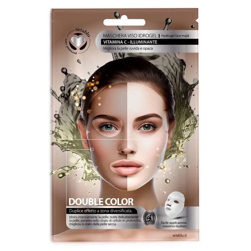 Maschera Viso Idrogel Double Color