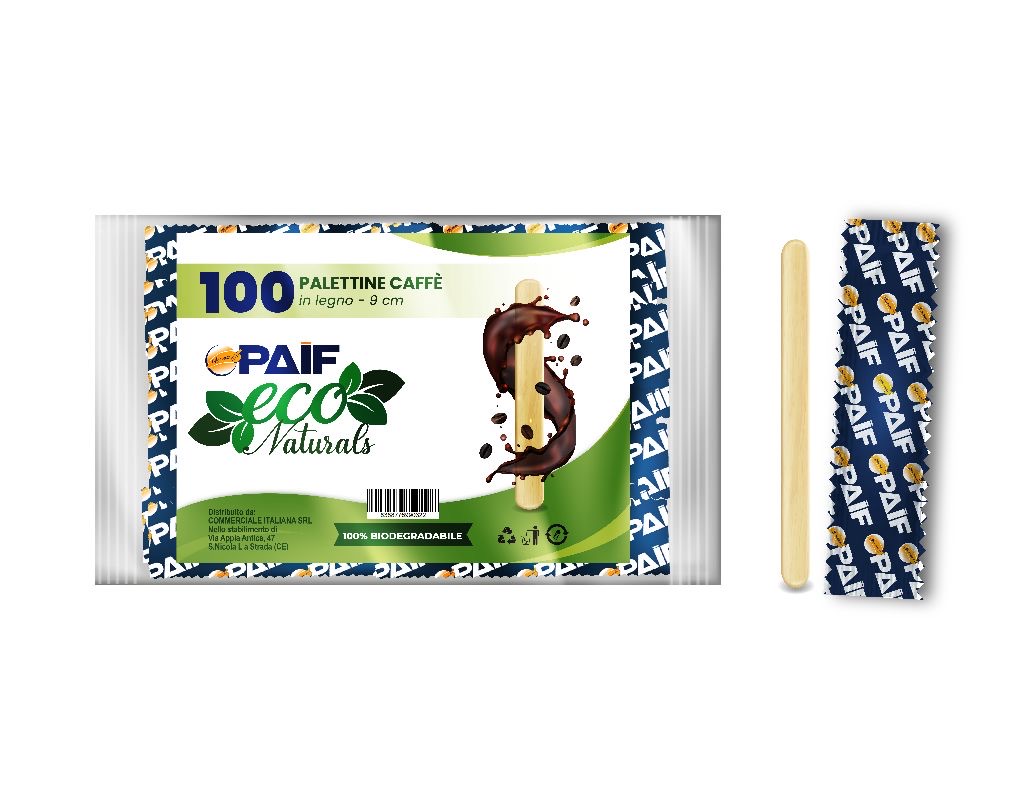 Palette caffè in legno 100 pezzi
