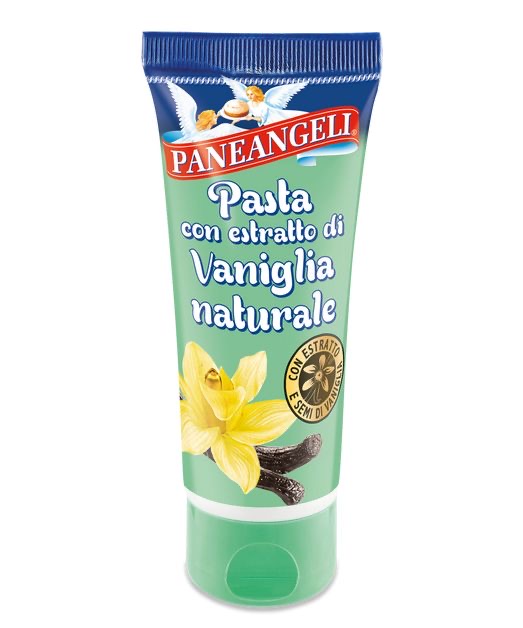Pasta con estratto di vaniglia naturale