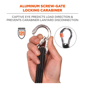 Tool Lanyard – Carabiner and Cinch Loop – 10lbs 