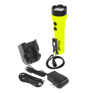 Intrinsically Safe Permissible Dual-Light Flashlight with Dual Magnets – Rechargeable