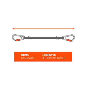 Tool Lanyard – Dual Stainless-Steel Carabiners – 15lbs